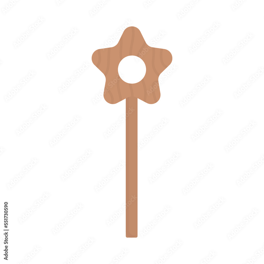 Cute boho baby toy in Scandinavian style Cute boho baby toy in Scandinavian style