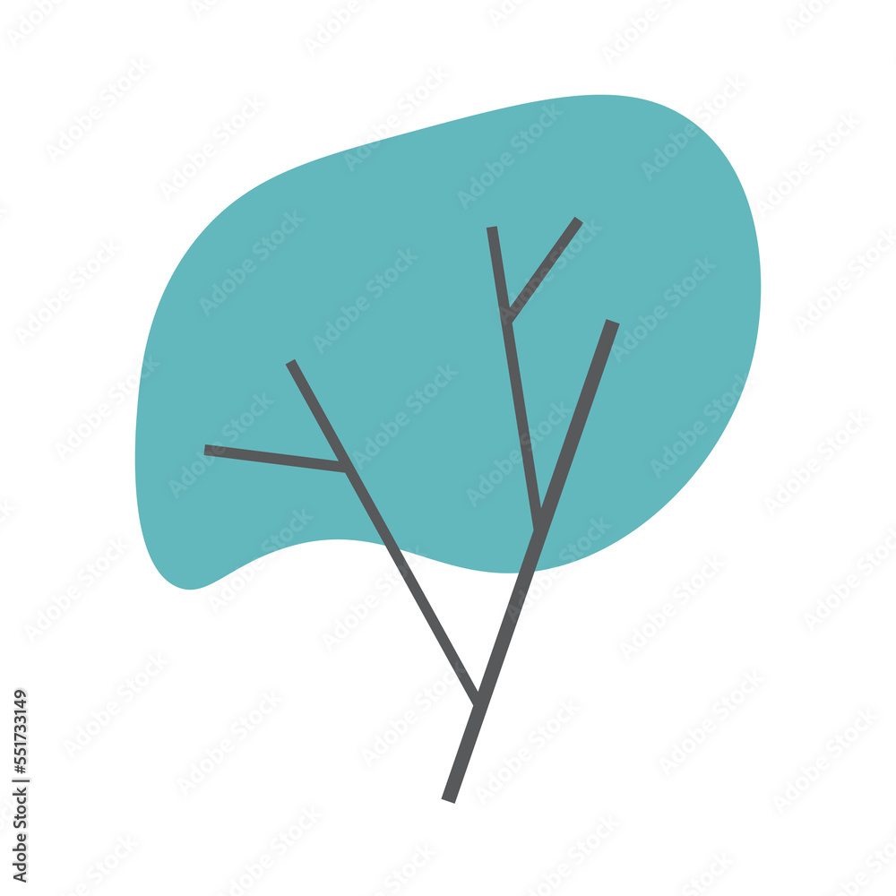 colorful cute tree colorful cute tree