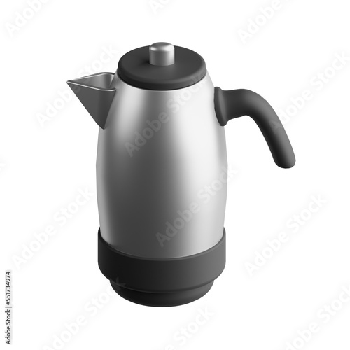 3d coffee kettle