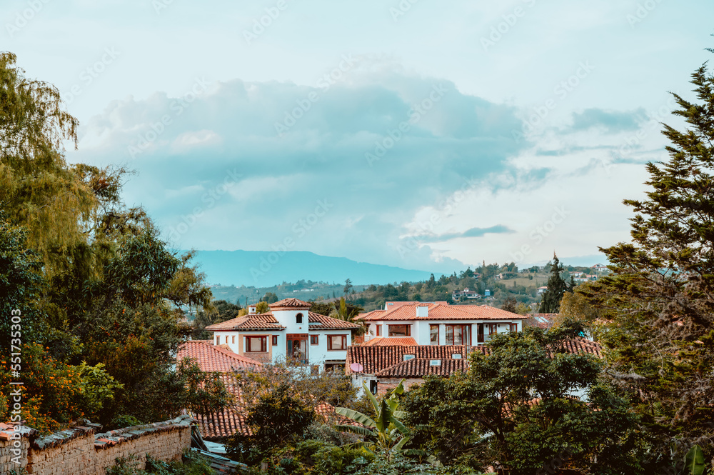 Whitewashed houses in Villa de Leyva