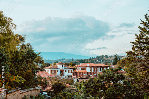 Whitewashed houses in Villa de Leyva