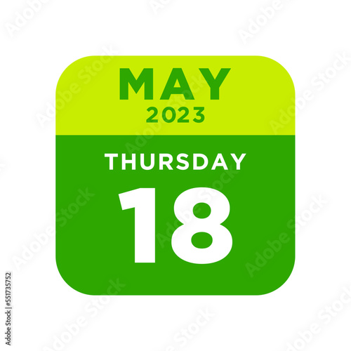 calendar may 2023 printable in trendy flat design