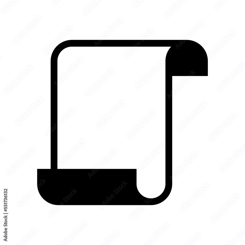 paper document vector icon in trendy flat design, paper sheet icon paper document vector icon in trendy flat design, paper sheet icon