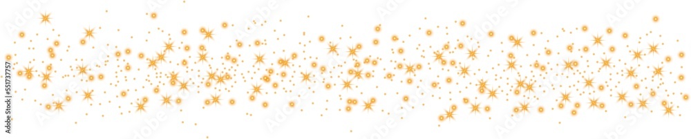 Glittering vector dust on a transparent background. Golden sparkling lights. Christmas Holiday glow particle. Magic star effect. Shine background. Festive party design. PNG image Glittering vector dust on a transparent background. Golden sparkling lights. Christmas Holiday glow particle. Magic star effect. Shine background. Festive party design. PNG image