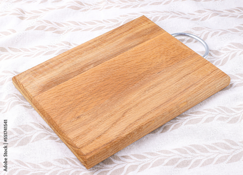 Brown wooden square kitchen board