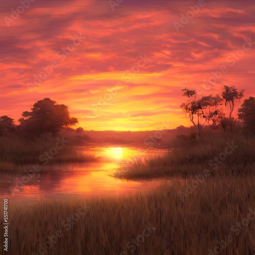 Savannah sunset