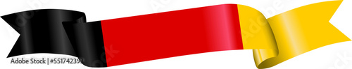 Free Download 3D Flag of Germany on ribbon. - GFXLoad