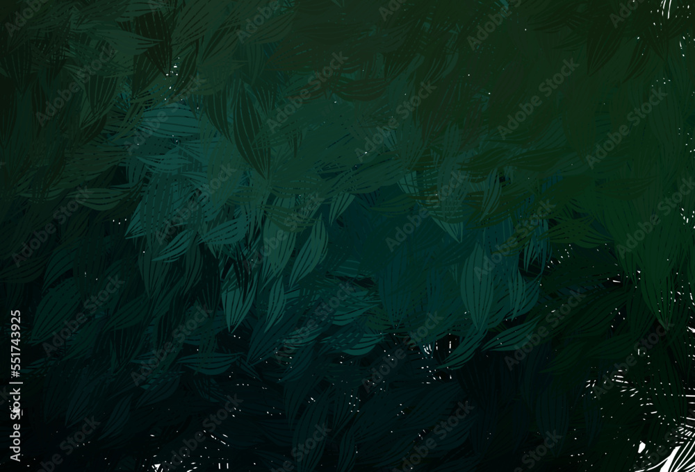 Dark Green vector backdrop with memphis shapes. Dark Green vector backdrop with memphis shapes.