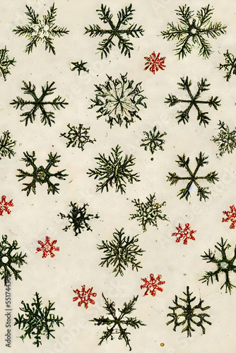 no seamless pattern with snowflakes