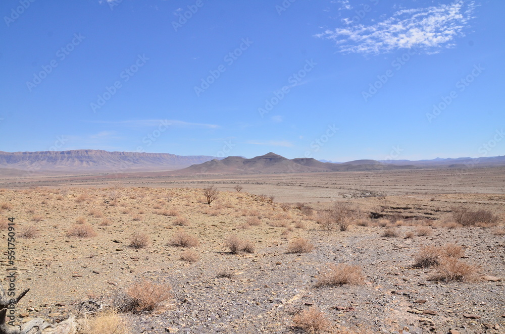 Landscape of aus mountains, Namibia, Africa 4x4