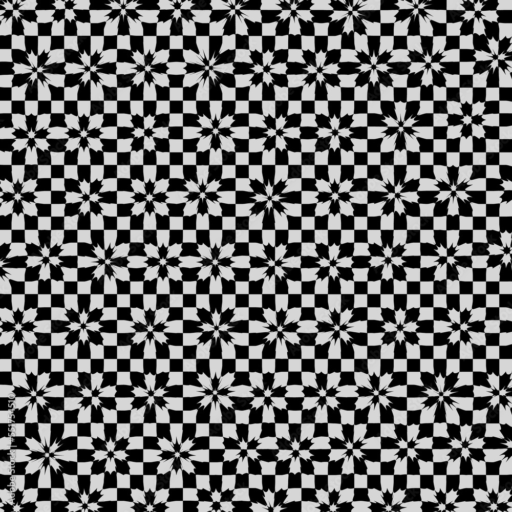 Chess board. Pattern. Black and white abstract, geometric, square, background. Chess board. Pattern. Black and white abstract, geometric, square, background.
