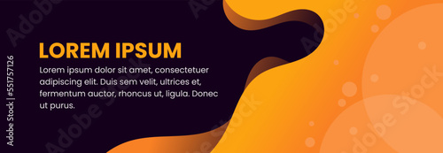 gradient blob background template, with orange and purple colors, can be used for banners, wallpapers, flayers and website designs