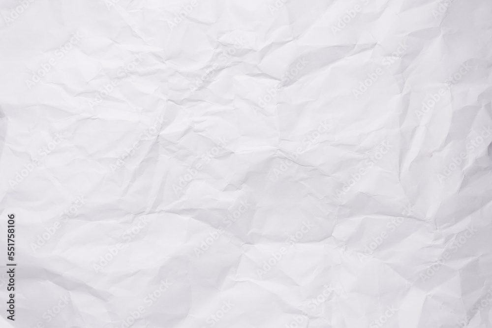 White crumpled paper texture background, clean white wrinkled paper, top view. White crumpled paper texture background, clean white wrinkled paper, top view.