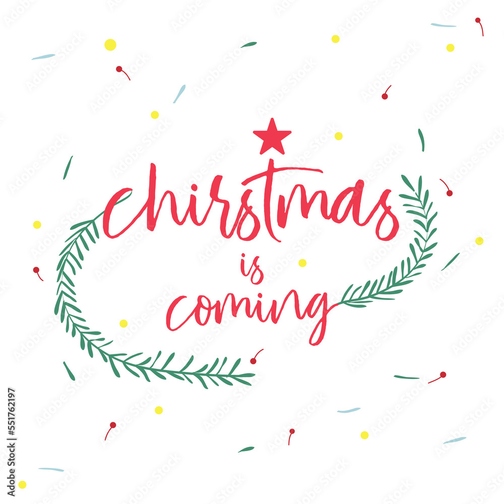 X MAS holiday element decoration X MAS holiday element decoration