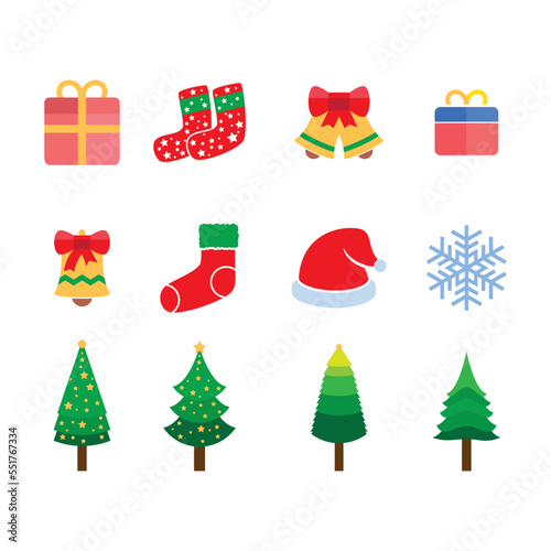 Chistmas icon vector