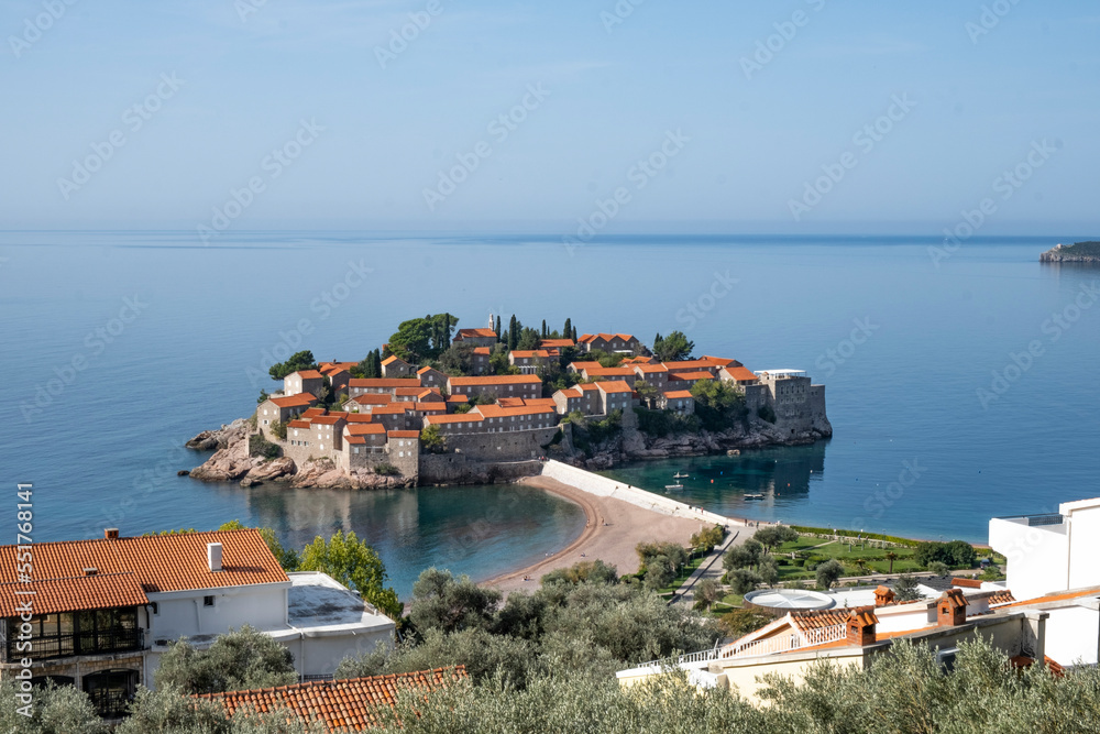 Sveti Stefan Island of Montenegro, 