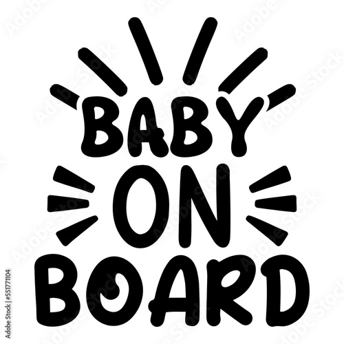 Baby on Board photo