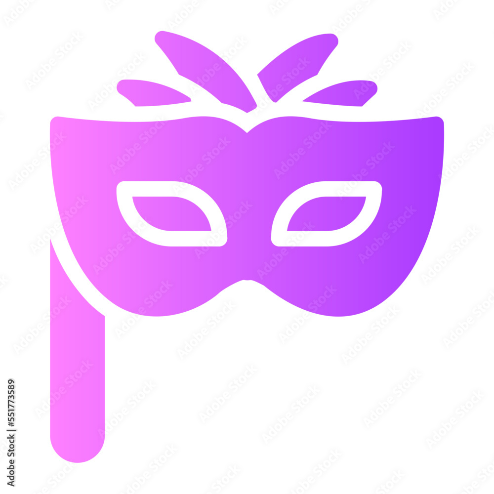 mask gradient icon