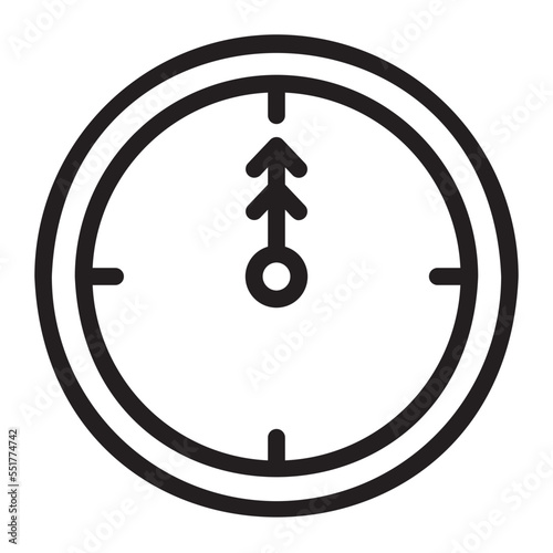 clock line icon Free Download clock line icon - GFXLoad