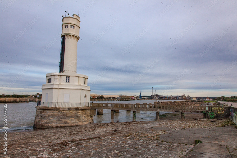 Fototapeta premium lighthouse on the coast