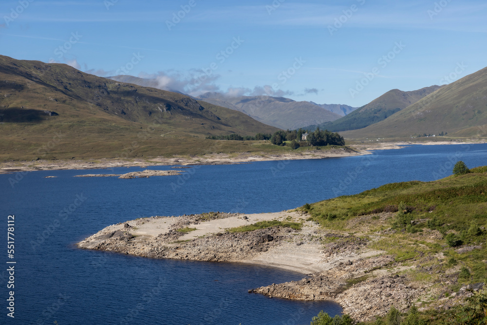 Highland scenery in Inverness, Glenmoriston, Scotland