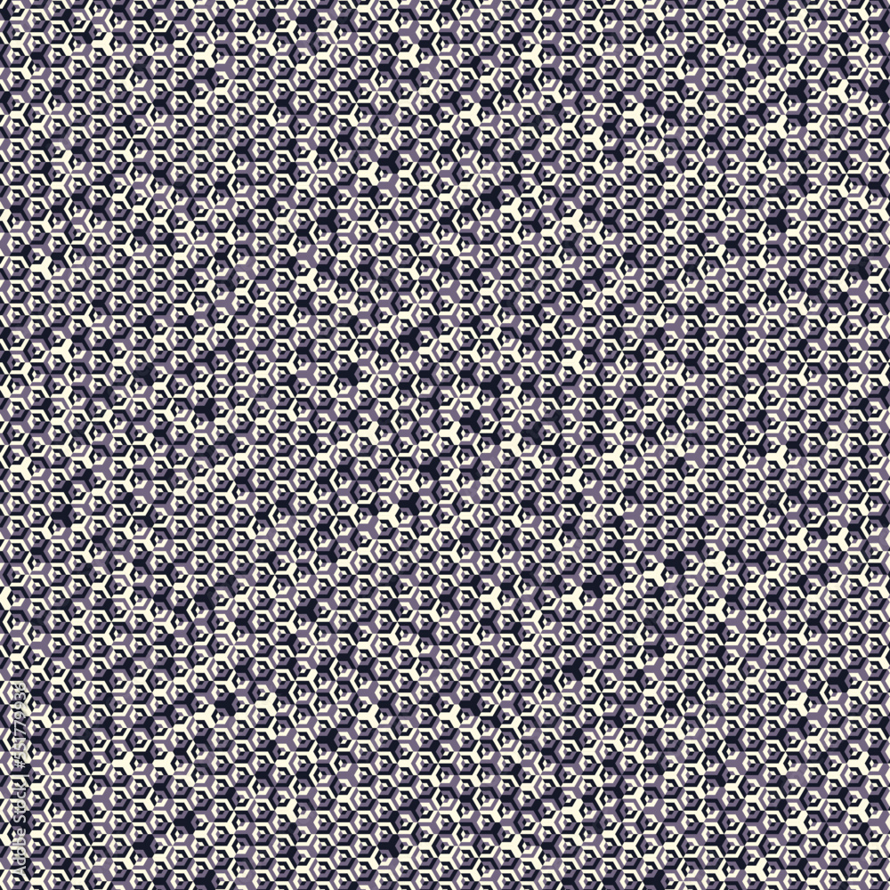 Fototapeta premium Hexagonal Maze pattern abstract illustration