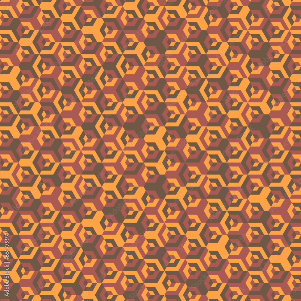 Hexagonal Maze pattern abstract illustration Hexagonal Maze pattern abstract illustration