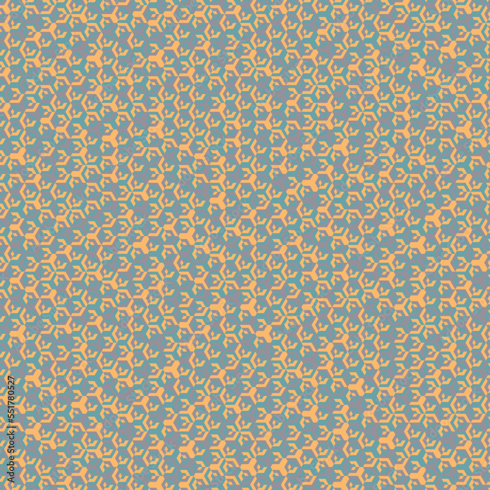 Hexagonal Maze pattern abstract illustration Hexagonal Maze pattern abstract illustration