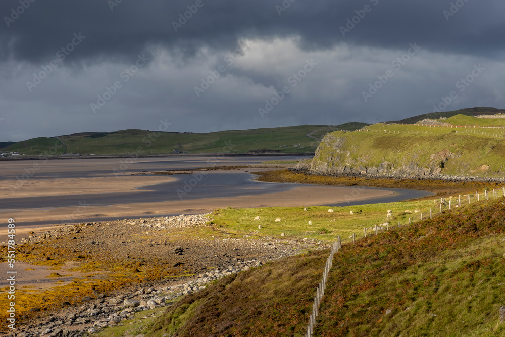 Scotlands northwest highlands near Sangomore