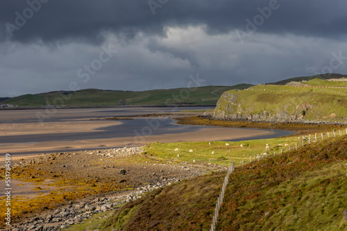 Scotlands northwest highlands near Sangomore photo