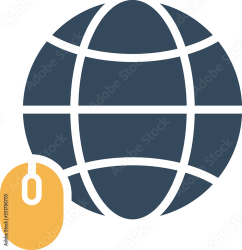 Browsing Vector Icon

