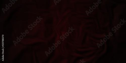 Dark Black and red facbric paper crumpled texture. dark black and red backdrop textured crumpled black paper background. panorama black paper texture background, crumpled pattern