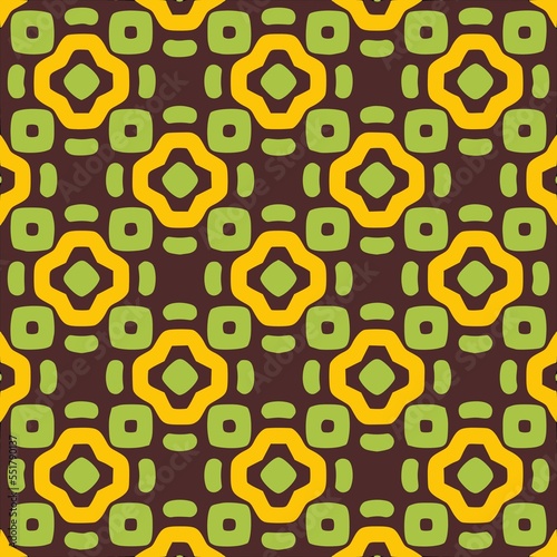 Ornamental pattern, background and wallpaper designs	