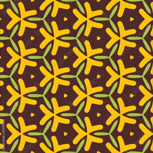 Ornamental pattern, background and wallpaper designs	