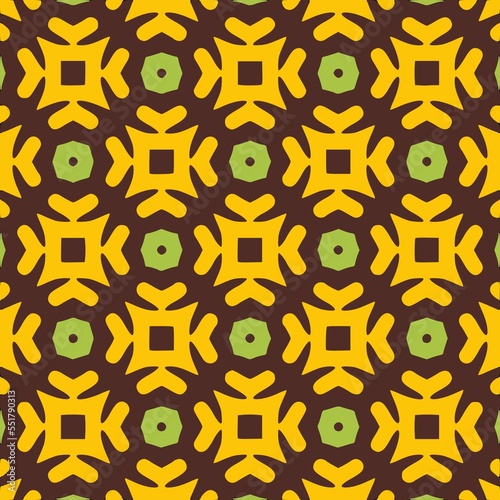 Ornamental pattern, background and wallpaper designs	