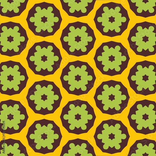 Ornamental pattern, background and wallpaper designs 