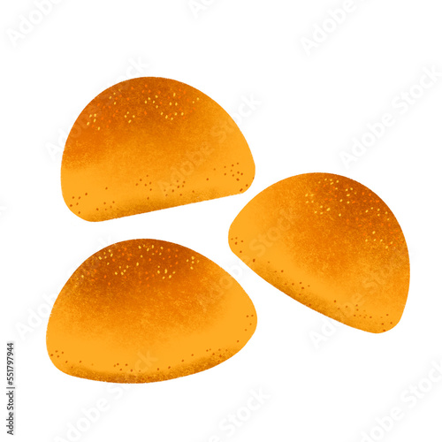 Filipino bakery bread: pan de sal