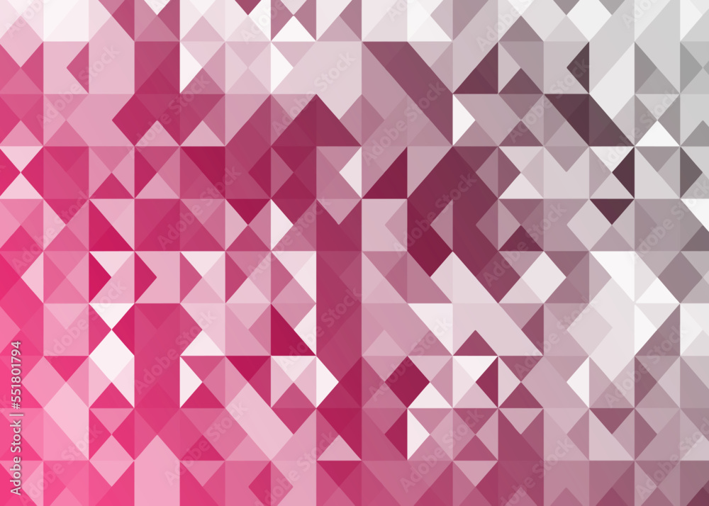 Pink ash gradient polygonal geometric background Pink ash gradient polygonal geometric background