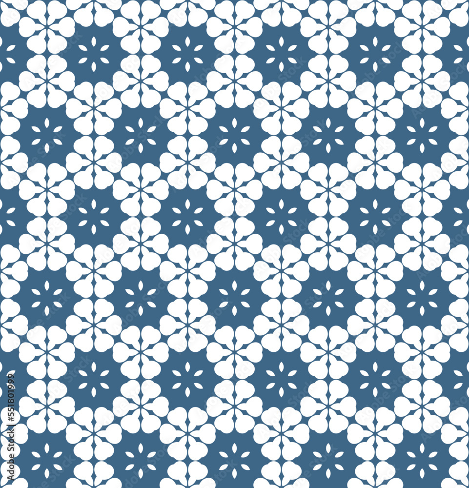 Fototapeta premium Abstract geometric pattern. A seamless background, vintage texture.