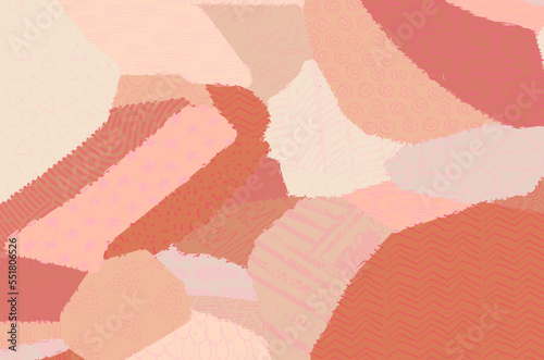 Abstract black strokes, Hand sketched Vector Pattern. Retro abstract pattern in geometric style. Abstract multicolored geometric pattern.	