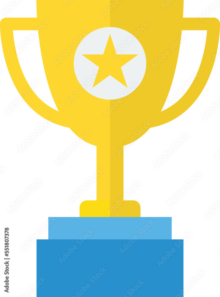 Winner Trophy Vector Icon
Winner Trophy Vector Icon