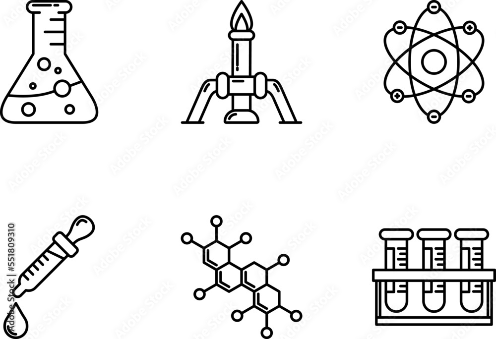 Fototapeta premium Set of Unique Vector Icons