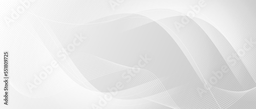 White and gray minimal abstract background vector illustration. 