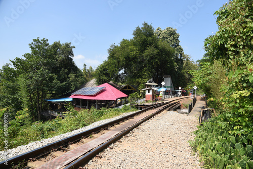 Death Railway in Katchanaburi, Thailand, Todeszug, River Kwai