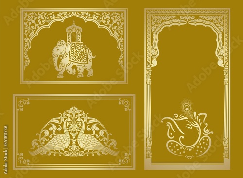 Wallpaper Mural Hindu icons, Hinduism ,cultural heritage , India , Asia	 Torontodigital.ca
