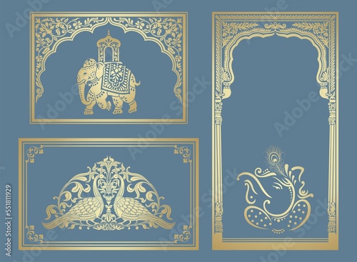 Wallpaper Mural Hindu icons, Hinduism ,cultural heritage , India , Asia	 Torontodigital.ca
