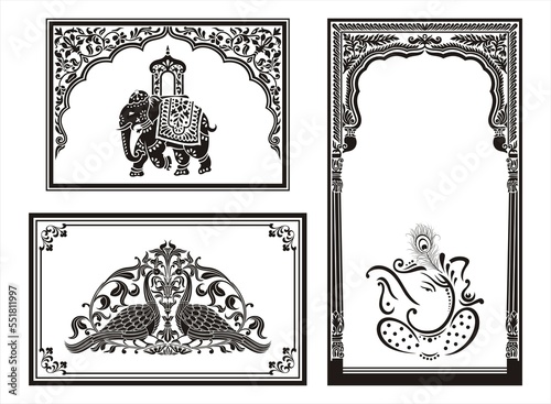 Wallpaper Mural Hindu icons, Hinduism ,cultural heritage , India , Asia	 Torontodigital.ca