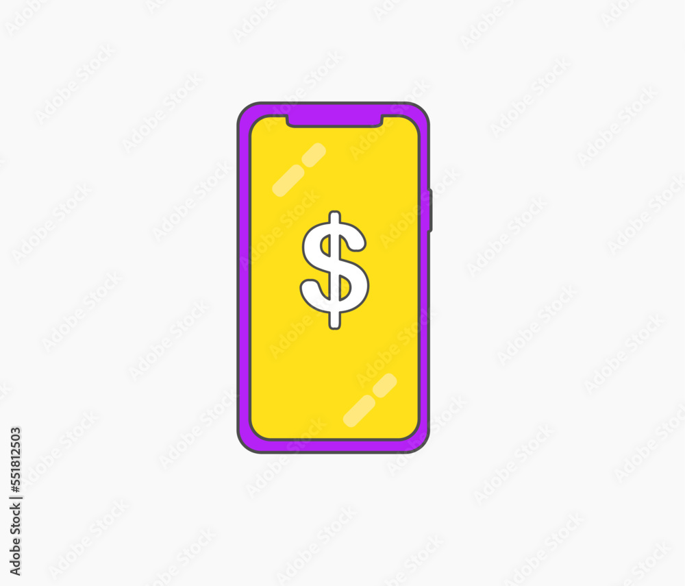 Money transfers. Online shopping, digital payments icon Money transfers. Online shopping, digital payments icon