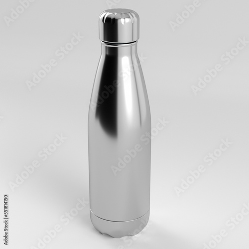 3d stainless steel water bottle