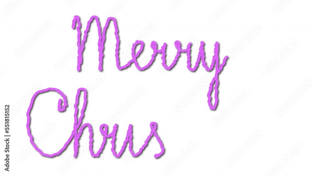 Merry Christmas lettering, text, congratulations. Alpha channel, luma matte, isolated. Merry Christmas lettering, text, congratulations. Alpha channel, luma matte, isolated.